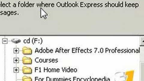 How to backup your outlook Email