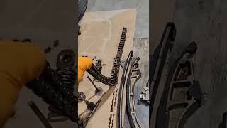 Bent valves will cause low compression #toyota