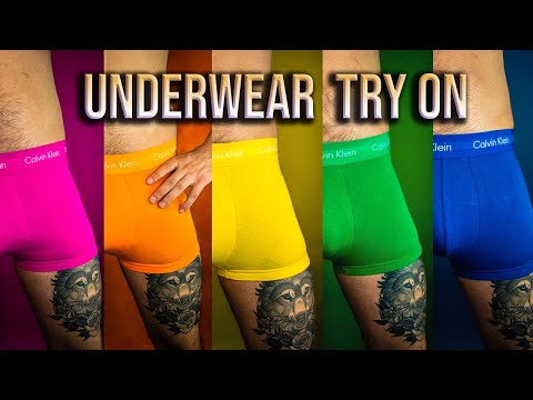 Pride Calvin Klein Underwear Try On haul ! - YouTube