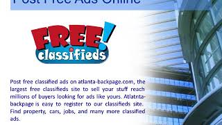 Atlanta Backpage | Alternative to Backpage | Site like Backpage | Site Similar to Backpage 18 Details