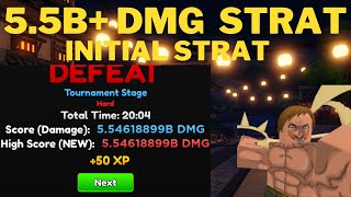 (INITIAL STRAT) 5.5B+ DAMAGE TOURNAMENT 24 ANIME ADVENTURE screenshot 2