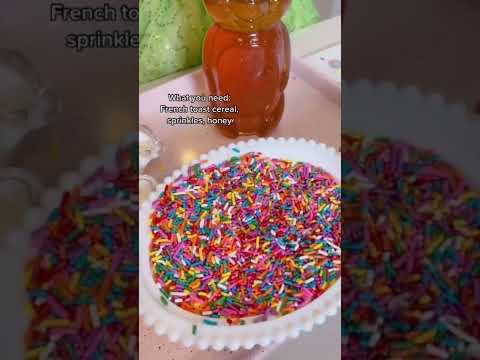 *FAIRY BREAD BITES* ✨ most magical snack ever!!! #momhacks #trending #viral #shorts #recipe