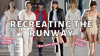 RECREATING THE RUNWAY W ITEMS FROM MY CLOSET | spring 2024 runway trends and outfit ideas by Mallory Elida 2,693 views 2 months ago 22 minutes