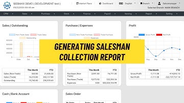 (ENG) Salesman Report - Salesman Collection Report (Webmax ERP System) (V3)
