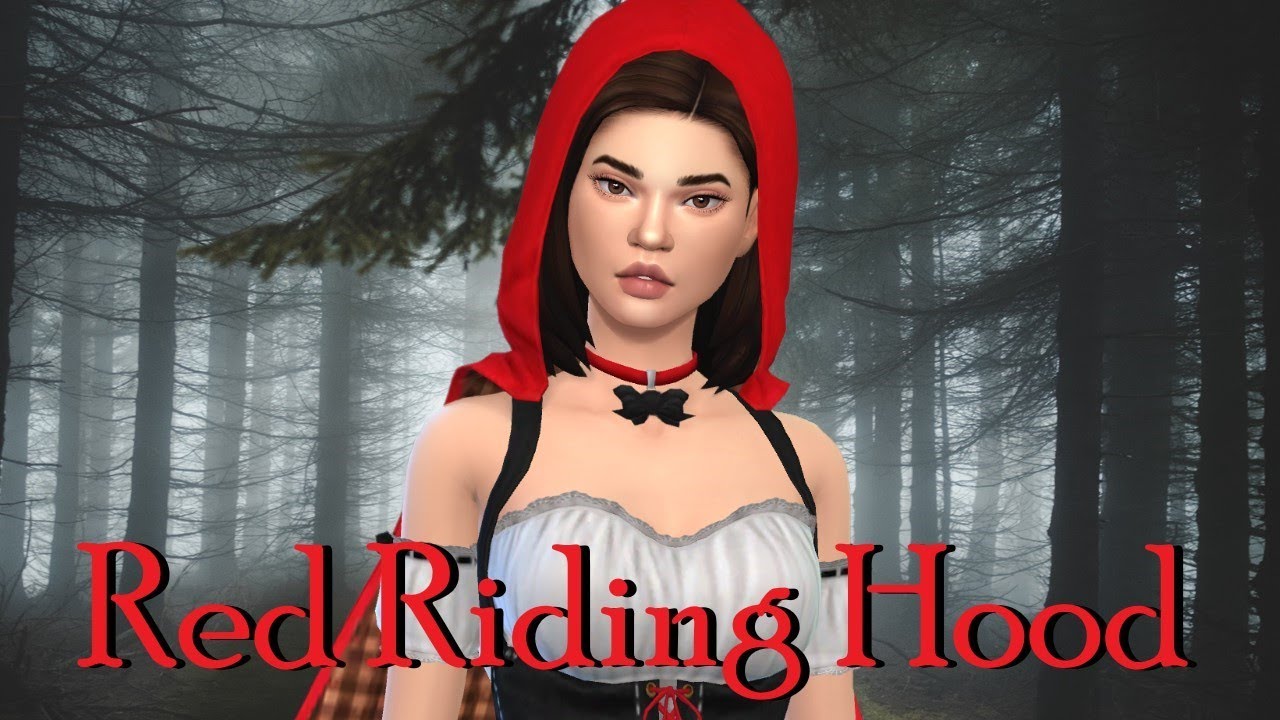 The Sims 4 Cas Red Riding Hood Youtube