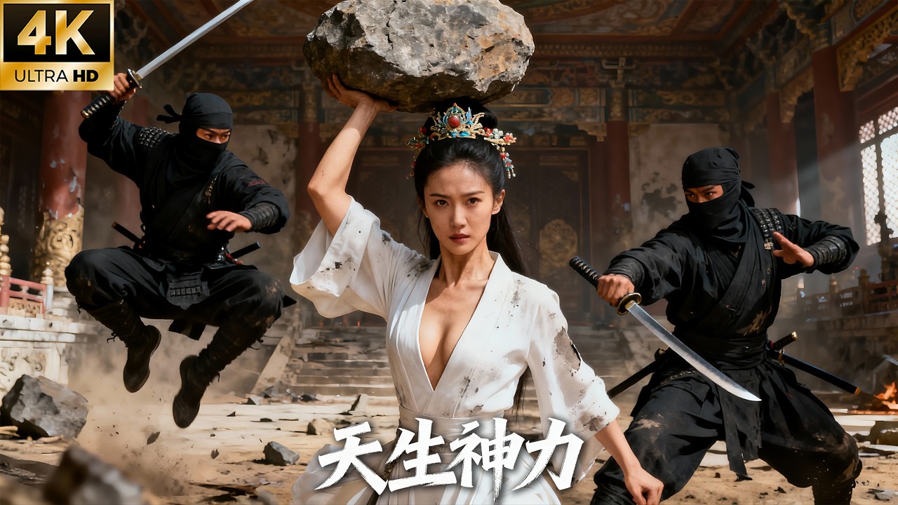 Хрупкая девушка с врождённой божественной силой одним ударом отбрасывает трёх мастеров! ⚔️