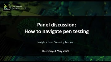 Panel discussion | How to navigate pen testing- Insights from Security Testers