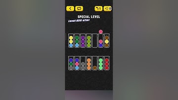 Ball Sort Puzzle Special Level after Level 650 / Lock Ball and Key Ball and Question Mark Ball