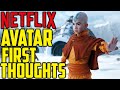 Netflix Avatar First Look First Thoughts | Avatar: The Last Airbender Live Action #tudum #netflix