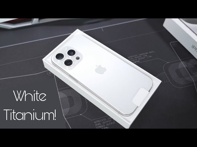 iPhone 15 Pro Max (Black Titanium) Unboxing 