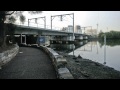 King tide on the Cooks River -- time lapse video