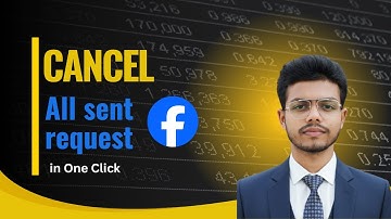 Cancel All Sent Friend Requests on Facebook in One Click (2025) | Easy Facebook Cleanup Trick