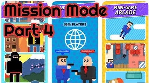 Mr.Bullet Mission Mode Part 4 Android/ios Gameplay