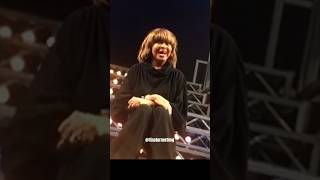 ‘Thank you for caring the legend of my work’ #tinaturner #tinathemusical