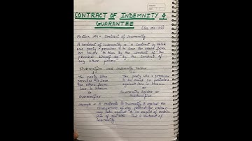 Contract of Indemnity & Guarantee ⬆️ #trending #bounce #contract #cafoundation #like