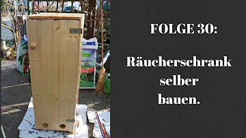 Kann man einen Räucherofen selber bauen?