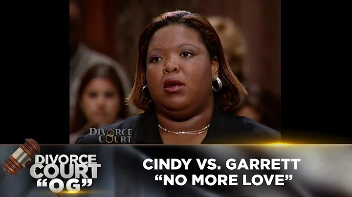 Divorce Court OG- Cindy vs. Garrett: No More Love ...