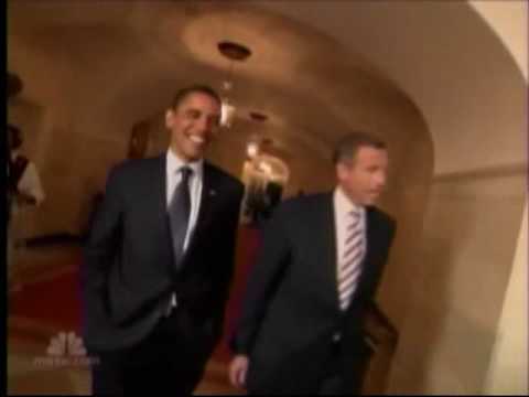 Brian Williams says goodnight to President Obama