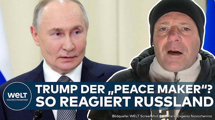 UKRAINE-KRIEG: Trump droht bereits Putin! So reagiert Russland auf den Wiedereinzug ins Oval Office