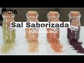 Sal Saborizada de Ron Ahumado, Vino Tinto, Paprika, y Albahaca | byOtoya - Carlos Otoya