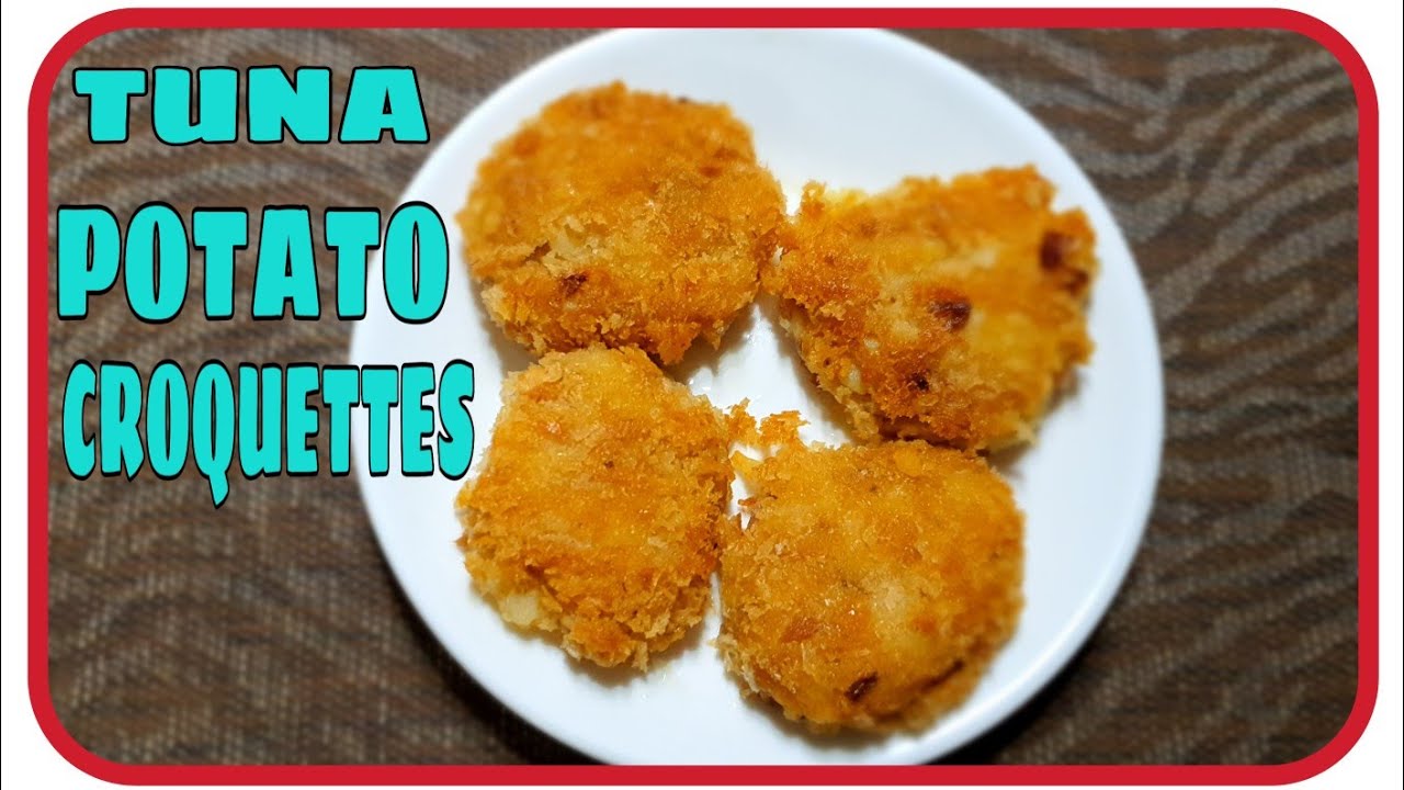 HOW TO MAKE TUNA POTATO CROQUETTES CYNCH'S COMFORT FOOD YouTube