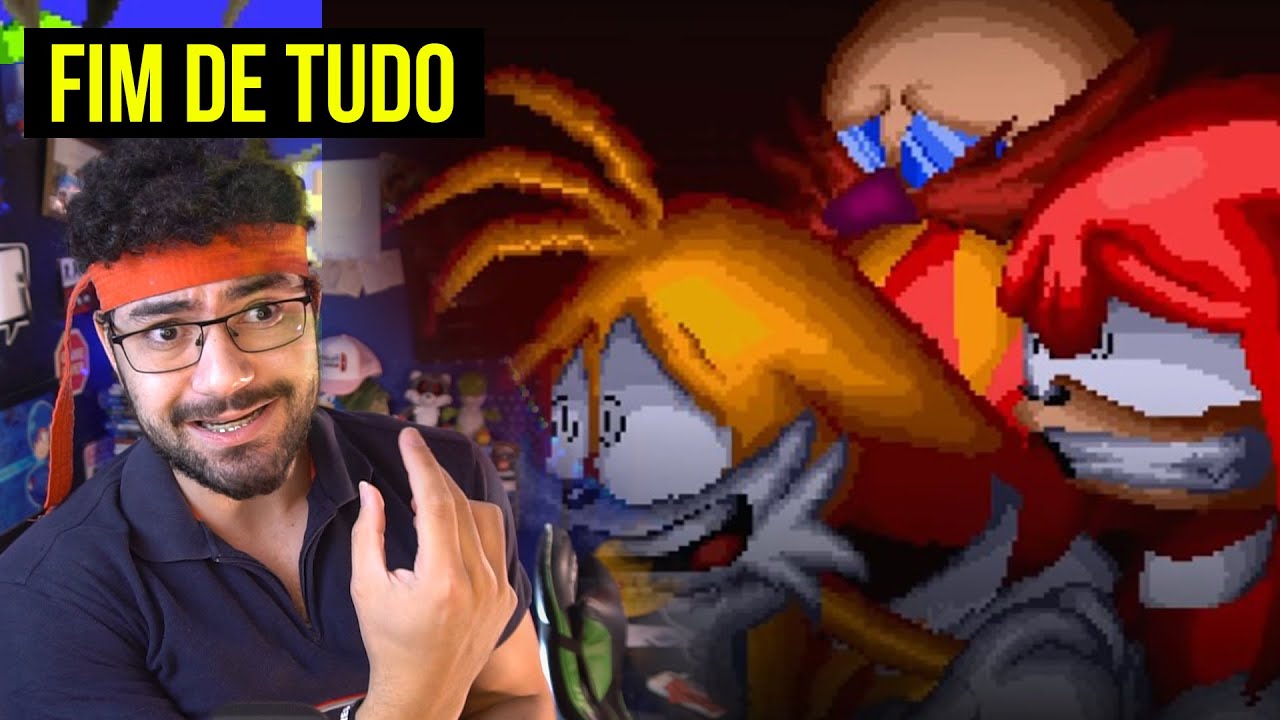 Sonic exe One Last Round 😈 All Eggman Tails and Knuckles Endings 