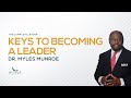 How to become an influential leader best strategy by myles munroe for success  munroeglobalcom