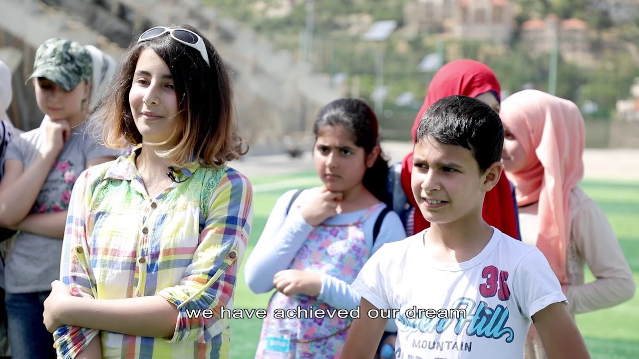 Football field in Baysour brings youth together
