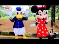 🔴 Badut TikTok - Minnie Mouse dan Donal Bebek 🌈 Mascot Dance