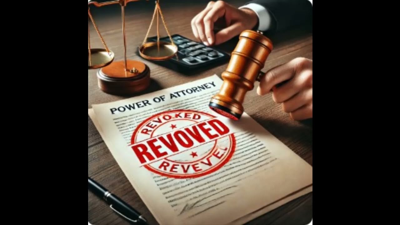 NOTICE OF REVOCATION OF POWER OF ATTORNEY