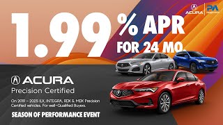 YOU HAVE NO ID - December 1.99% APR at Paragon Acura