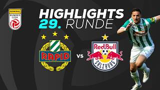 SK Rapid - FC Red Bull Salzburg 29. Runde ADMIRAL Bundesliga 2025/26