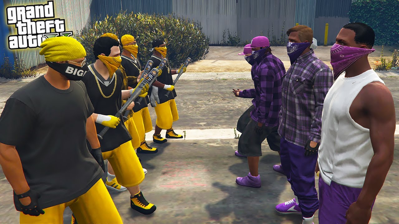 Ballas Vs Vagos Gta 5 Role Play 4 Vojna Gangov Youtube