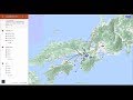 【参考】大阪国際空港／伊丹　ウェイポイントマップ