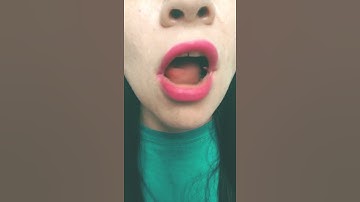 ASMR Trader Joe’s freeze dried strawberry snack crunch satisfying mouth sounds #shorts #asmrsnacks