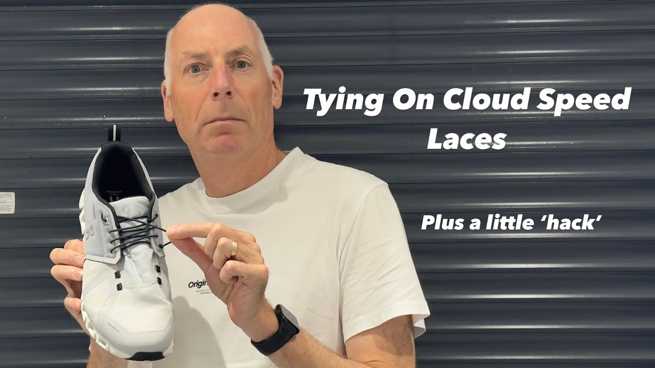 How To Tighten On Cloud Elastic Speed Laces - YouTube