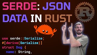 Hitchhiker's Guide to JSON Data in Rust 🦀 Serialize and Deserialize with Serde 🗺️ Rust Tutorial