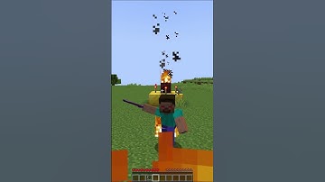 I tried to spawn friendly Herobrine and see what happened.😨 #shorts #minecraft #herobrine