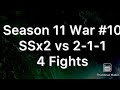 SSx2 vs 2-1-1 Season 11 war #10 path 7 Marvel Contest of Champions Domino Havok annihilus