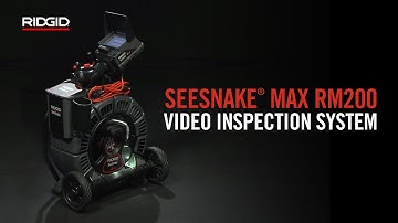 RIDGID Seesnake® Max RM200 Video Inspection System