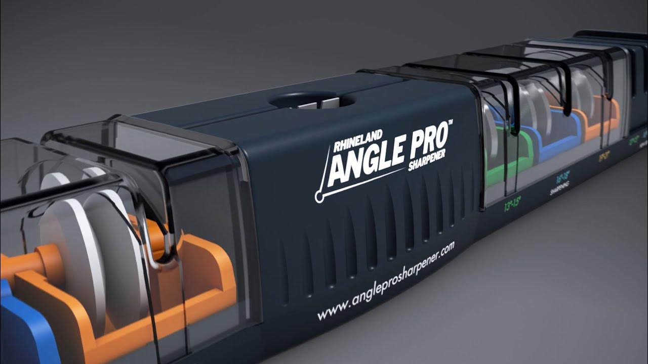 Angle Pro Knife Sharpener with Angle Gauge is over 60% off