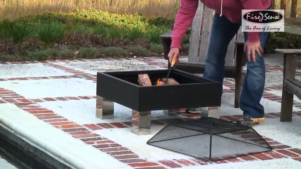 Hotspot Square Firepit Youtube