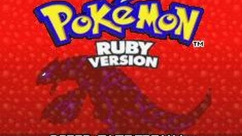 Pokemon Ruby Version - Part 1: Hello, Hoenn Region