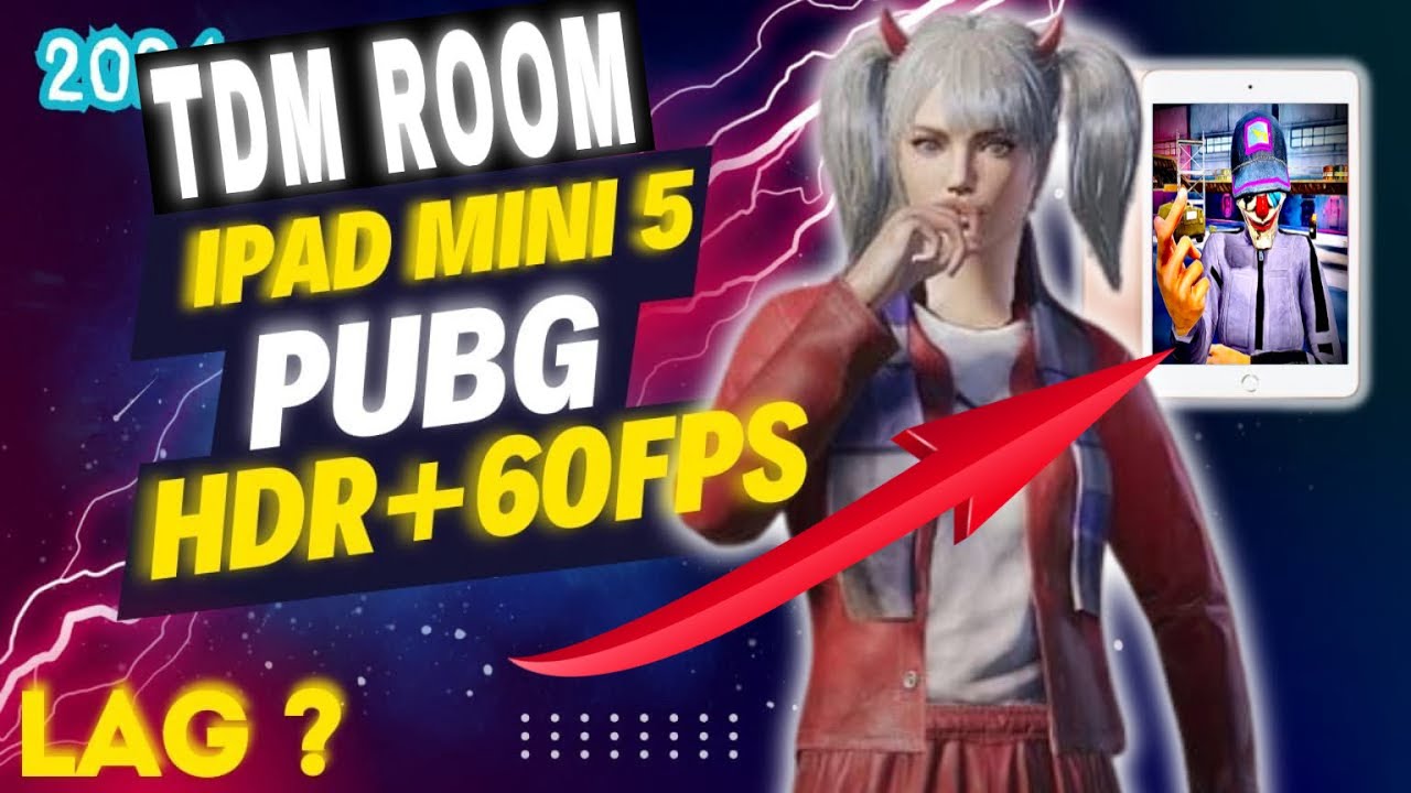 1vs2 friendly tdm room iPad mini5 HDR 60 FPS 🔥 PUBGM / PUBGMOBILE - YouTube