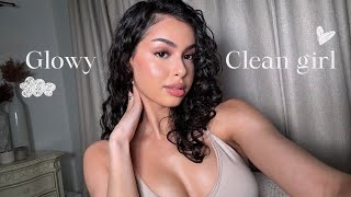 glowy clean girl makeup tutorial (acne-friendly) ♡ ft. d'Alba