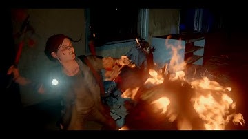 The Last of Us Part 2 - Ellie vs Stalkers - Newspaper Offices - Grounded