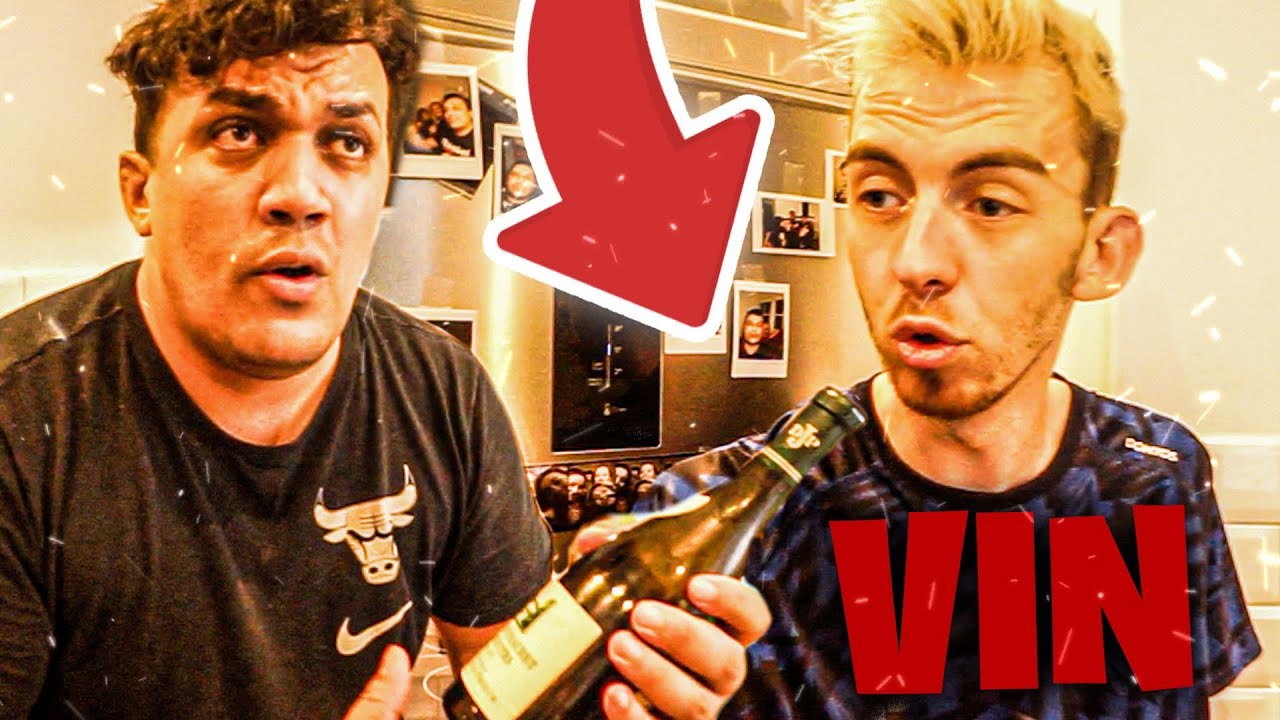 KENNY CUISINE DES MERGUEZ AVEC DU VIN