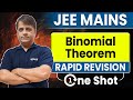 JEE 2026: Binomial Theorem in 90 Minutes | Full Chapter Revision | JEE Mains &amp; Advanced | eSaral
