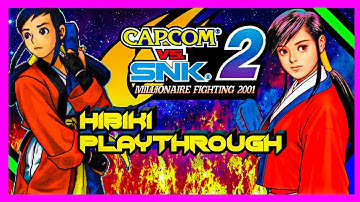 Capcom VS. SNK 2 Hibiki Arcade Playthrough & ending