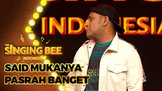 Download lagu Lucunya Muka Pasrah Said | The Singing Bee Indonesia